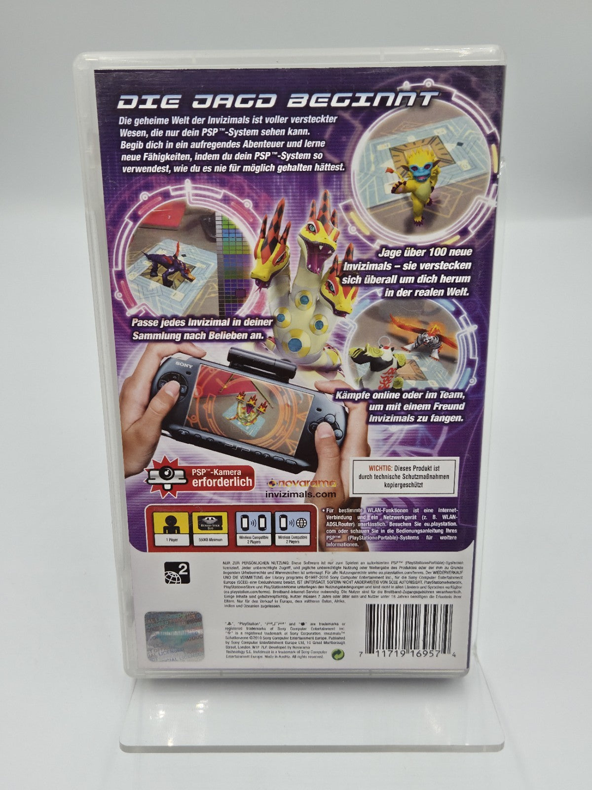 Sony PSP Spiel inviZimals Schattenzone mit OVP und Anleitung Deutsch