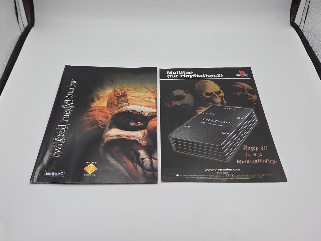PS2 Playstation 2 Spiel Twisted Metal Black mit OVP und Anleitung Deutsch