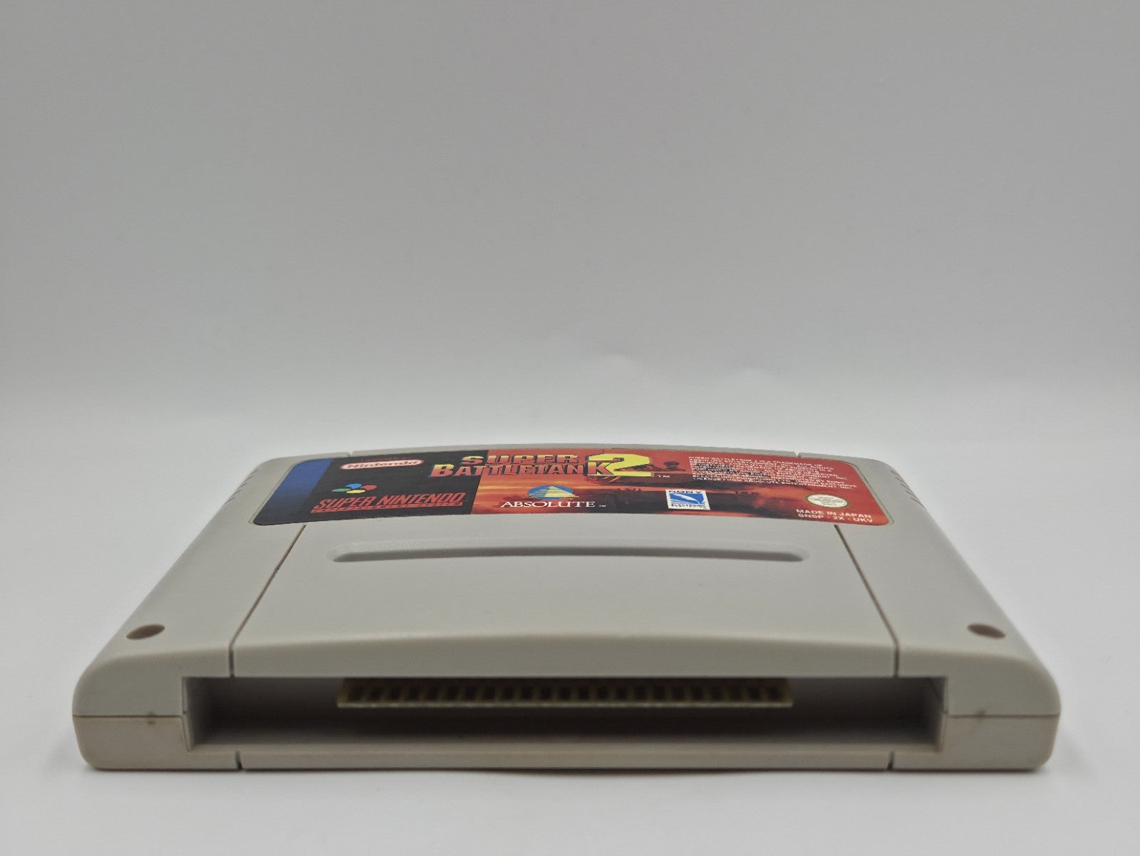 SNES Super Nintendo Super Battletank 2 Modul UKV