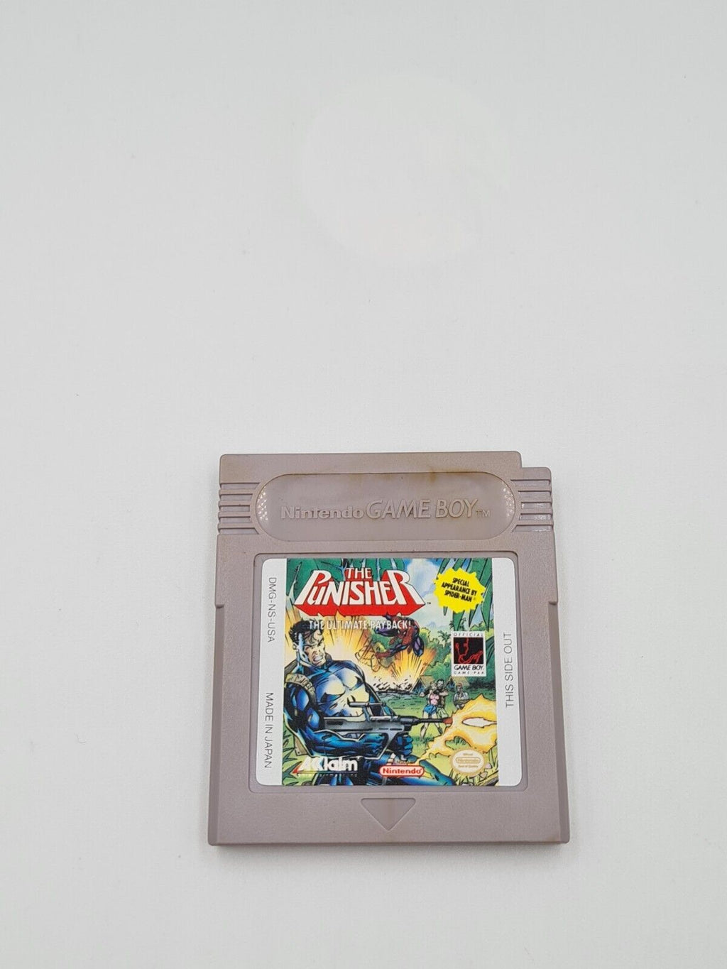 Nintendo Game Boy Classic The Punisher mit OVP und Anleitung USA - T-Retro-Games 
