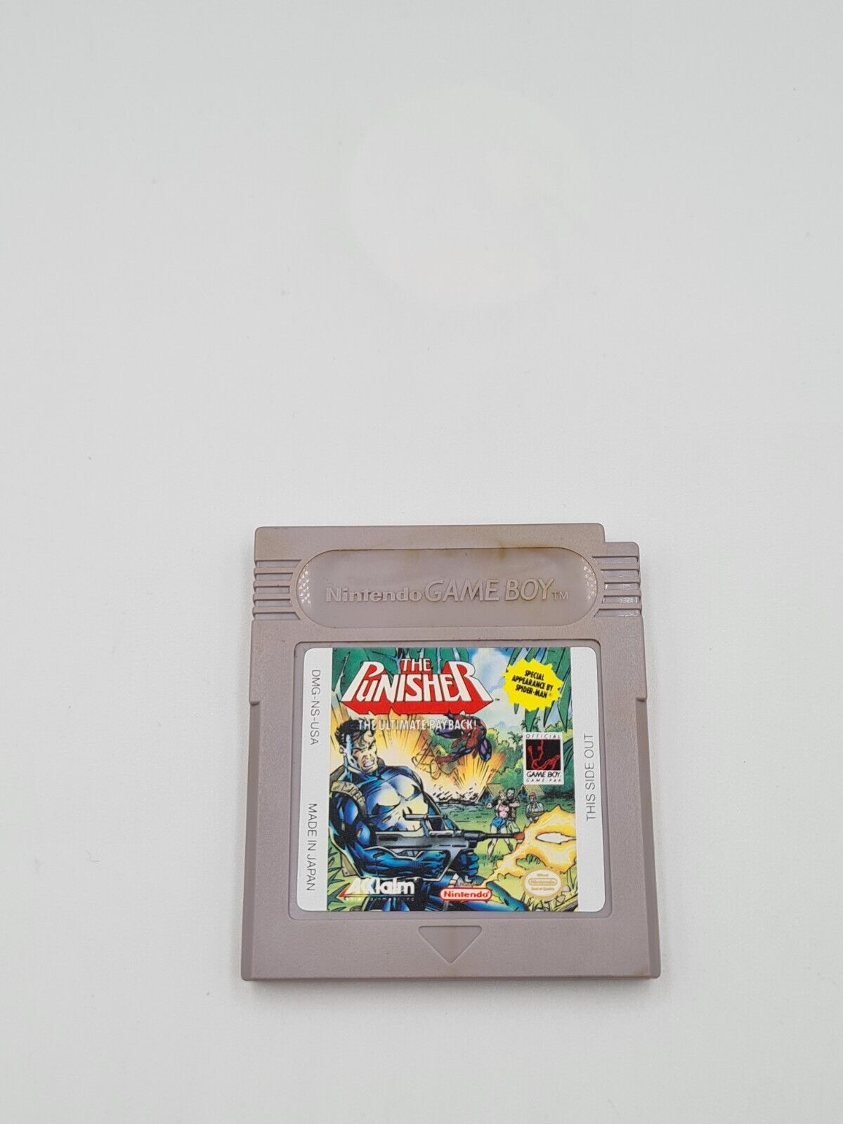 Nintendo Game Boy Classic The Punisher mit OVP und Anleitung USA - T-Retro-Games 