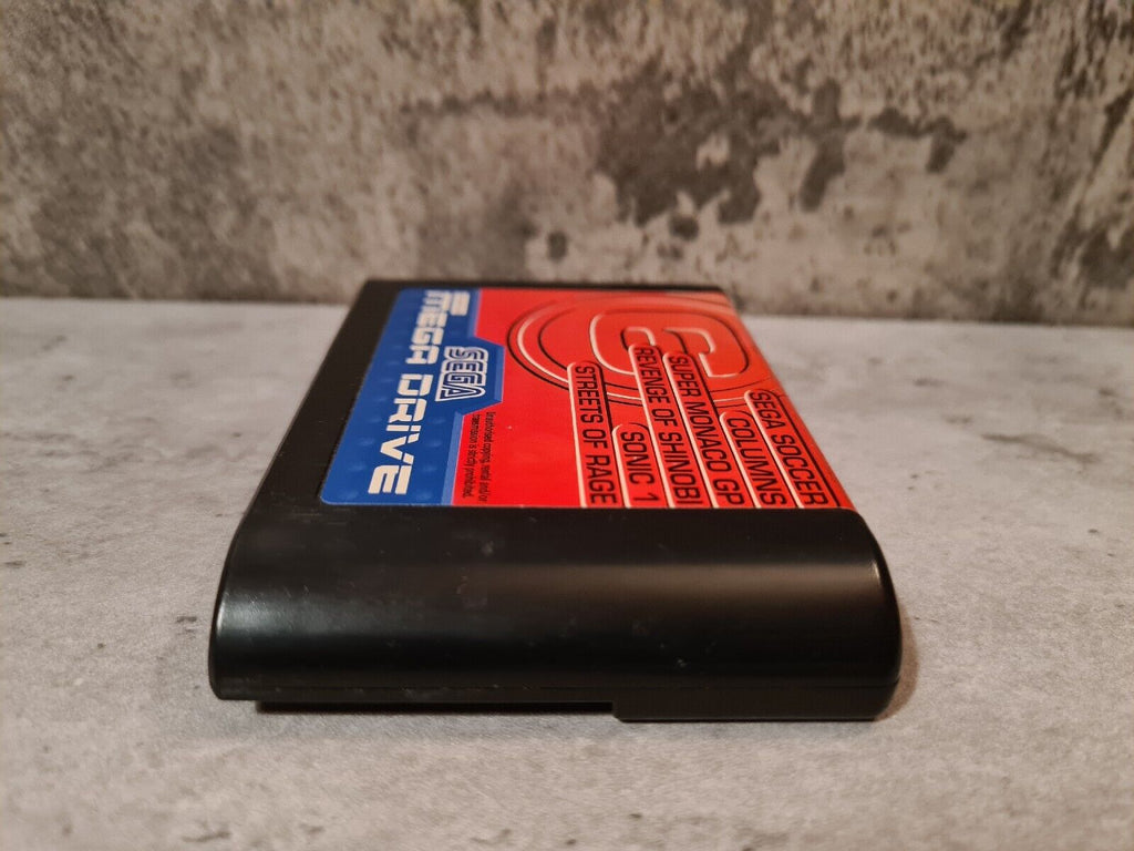 Sega Mega Drive 6 in 1 Modul - T-Retro-Games 
