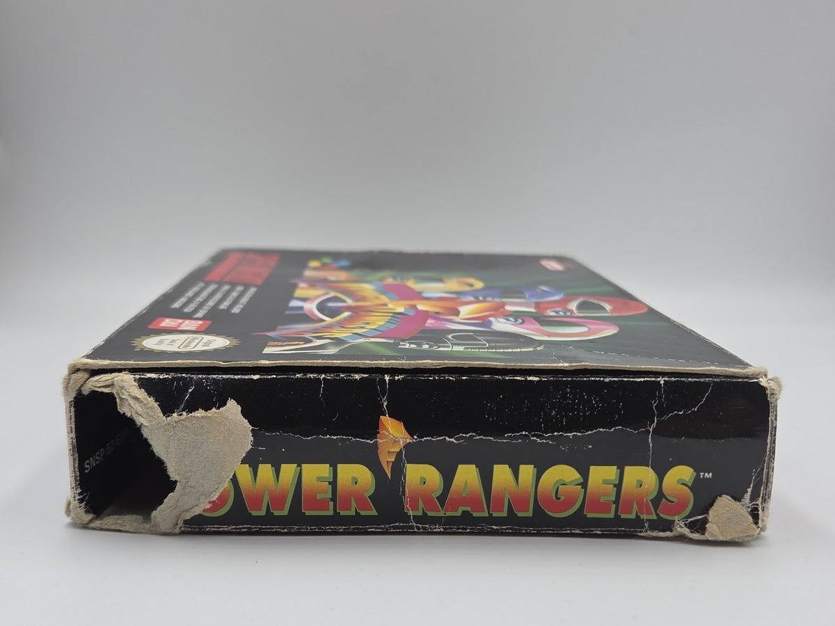 SNES Super Nintendo Power Rangers Leer OVP Empty Box EUR