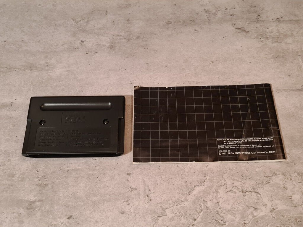Sega Mega Drive Talmit's Adventure mit OVP und Anleitung Multi Language - T-Retro-Games 