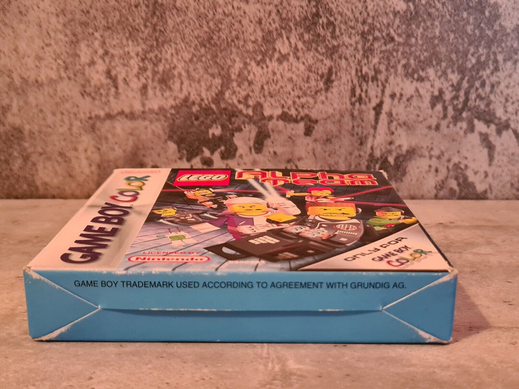 Nintendo Game Boy Color Spiel Lego Alpha Team mit OVP und Anleitung EUR - T-Retro-Games 
