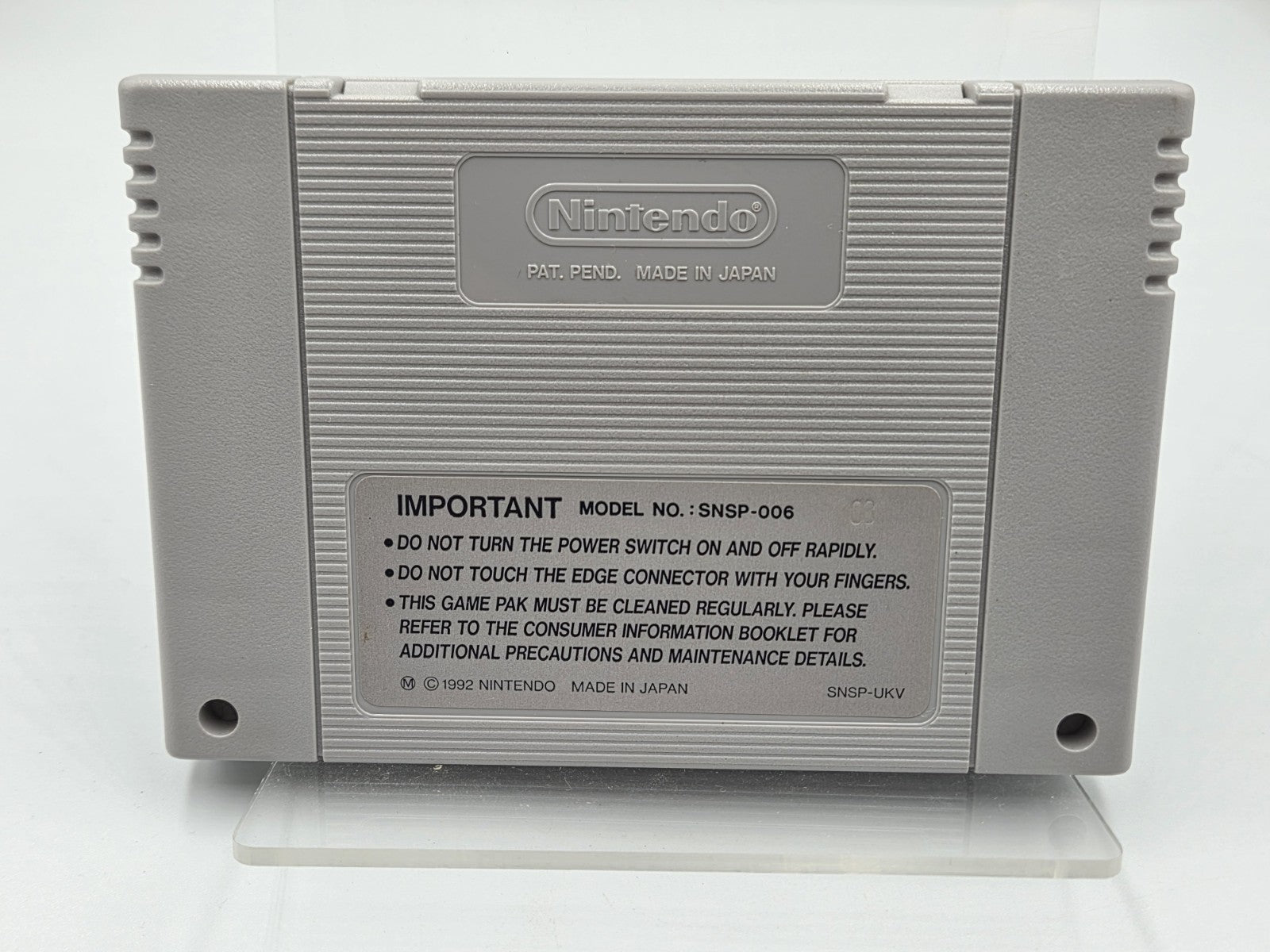 SNES Super Nintendo Time Trax Modul UKV