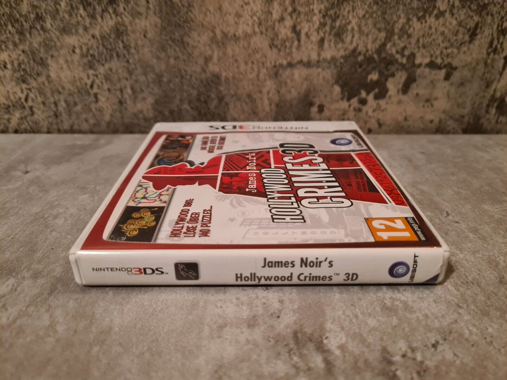 Nintendo 3DS James Noir's Hollywood Crimes 3D mit OVP und Anleitung Deutsch - T-Retro-Games 