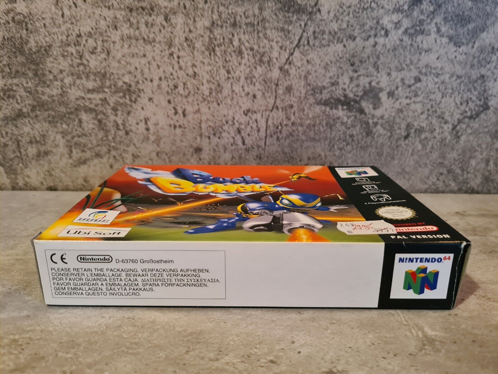 N64 Nintendo 64 Buck Bumble mit OVP und Anleitung EUR - T-Retro-Games 