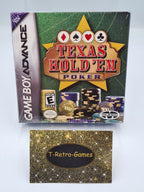 Nintendo Game Boy Advance Texas Hold'Em Poker USA Sealed Neu New - T-Retro-Games 