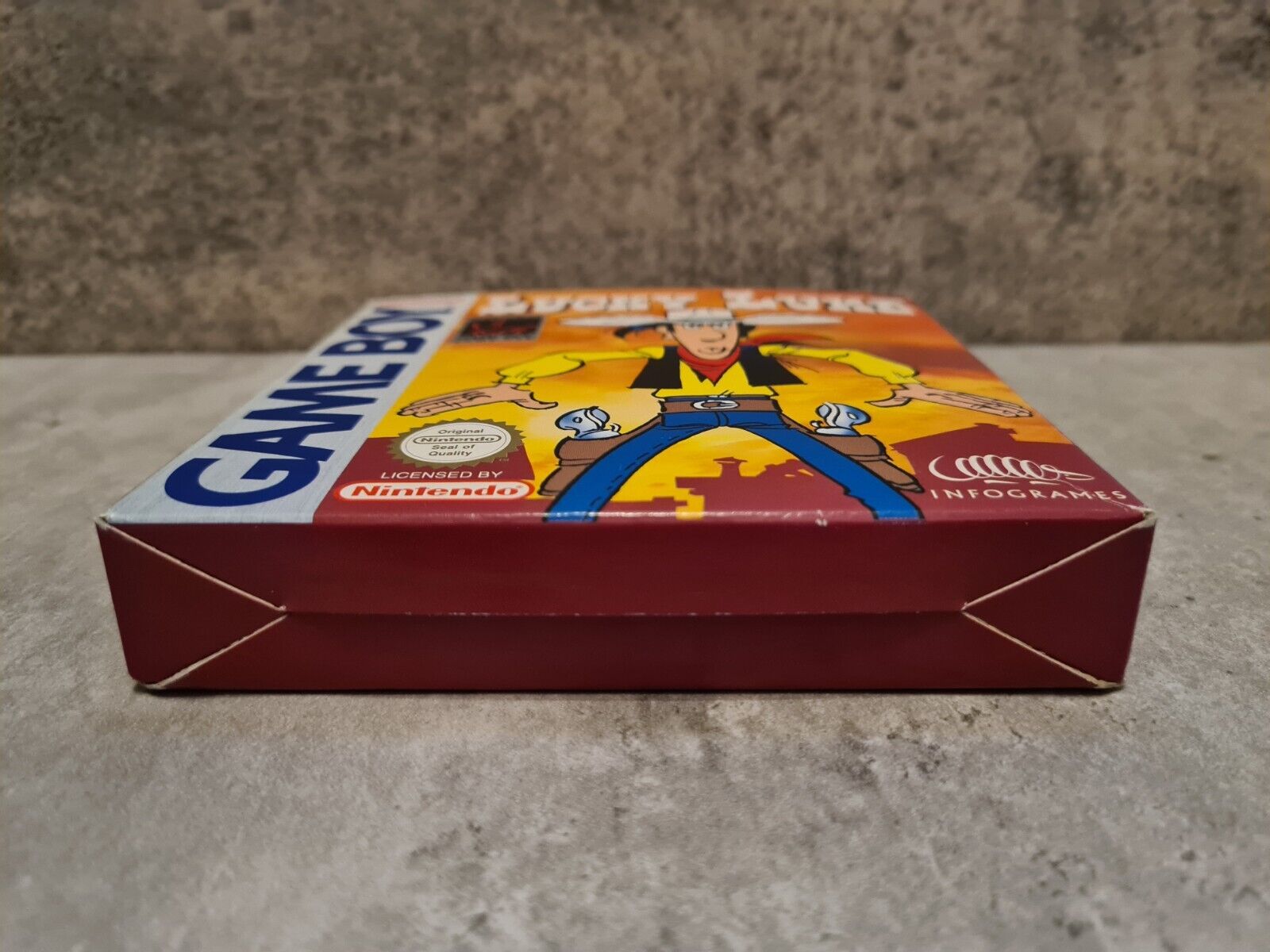 Nintendo Game Boy Classic Lucky Luke mit OVP und Anleitung + Poster FAH - T-Retro-Games 