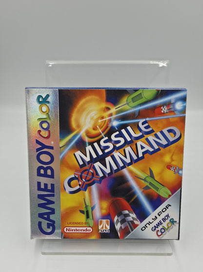 Nintendo Game Boy Color Missile Command mit OVP und Anleitung EUR