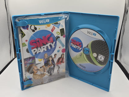 Nintendo Wii U Spiel Sing Party mit OVP und Anleitung