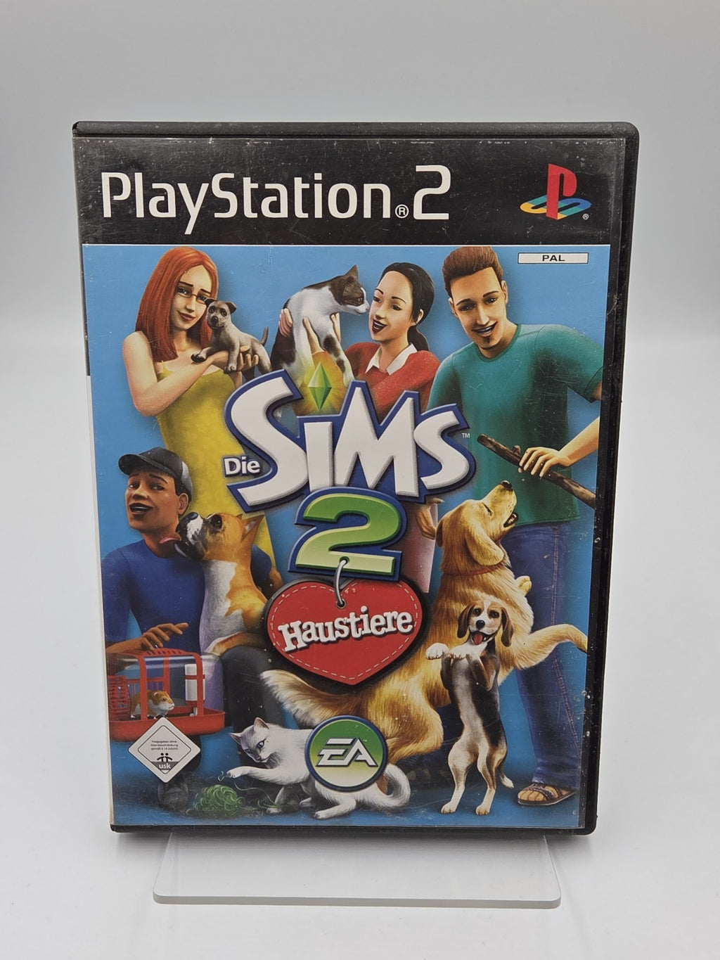 PS2 Playstation 2 Spiel Die Sims 2 Haustiere mit OVP Deutsch