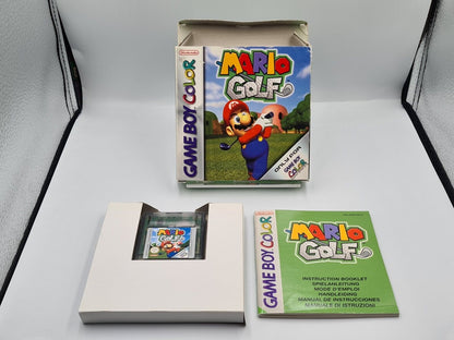 Nintendo Game Boy Color Mario Golf mit OVP und Anleitung EUR - T-Retro-Games 