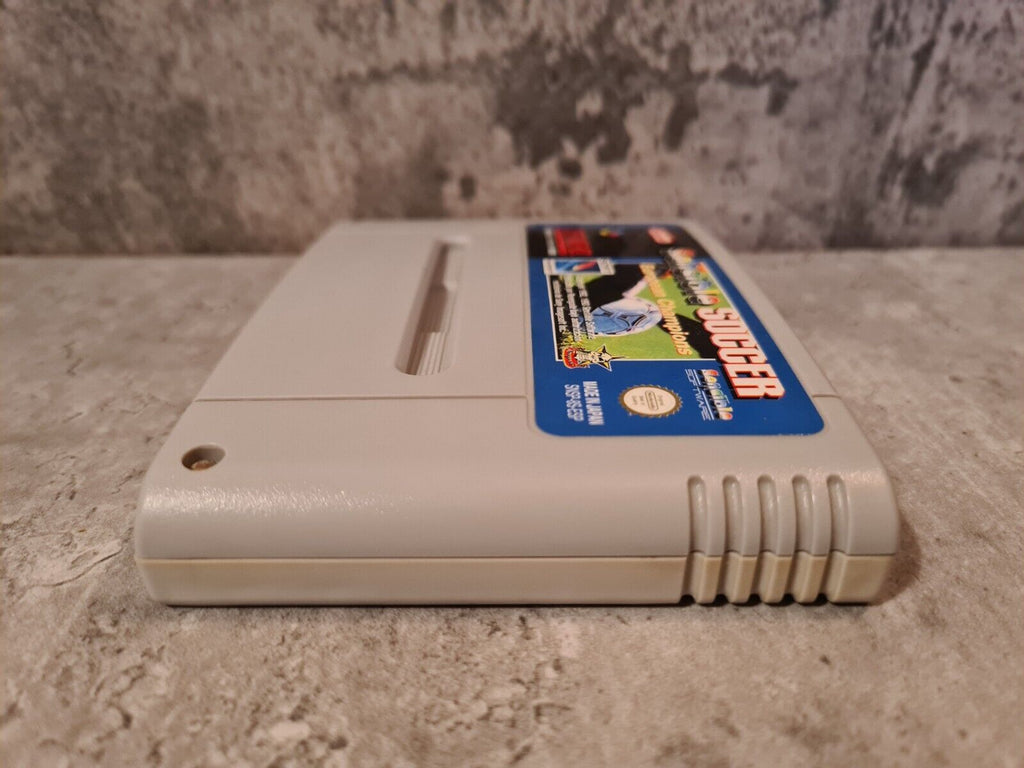 SNES Super Nintendo Sensible Soccer European Champions Modul ESP - T-Retro-Games 