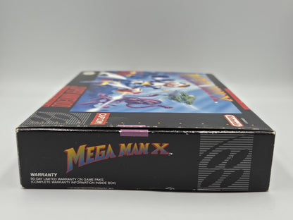 SNES Super Nintendo Mega Man X mit OVP und Anleitung NTSC USA