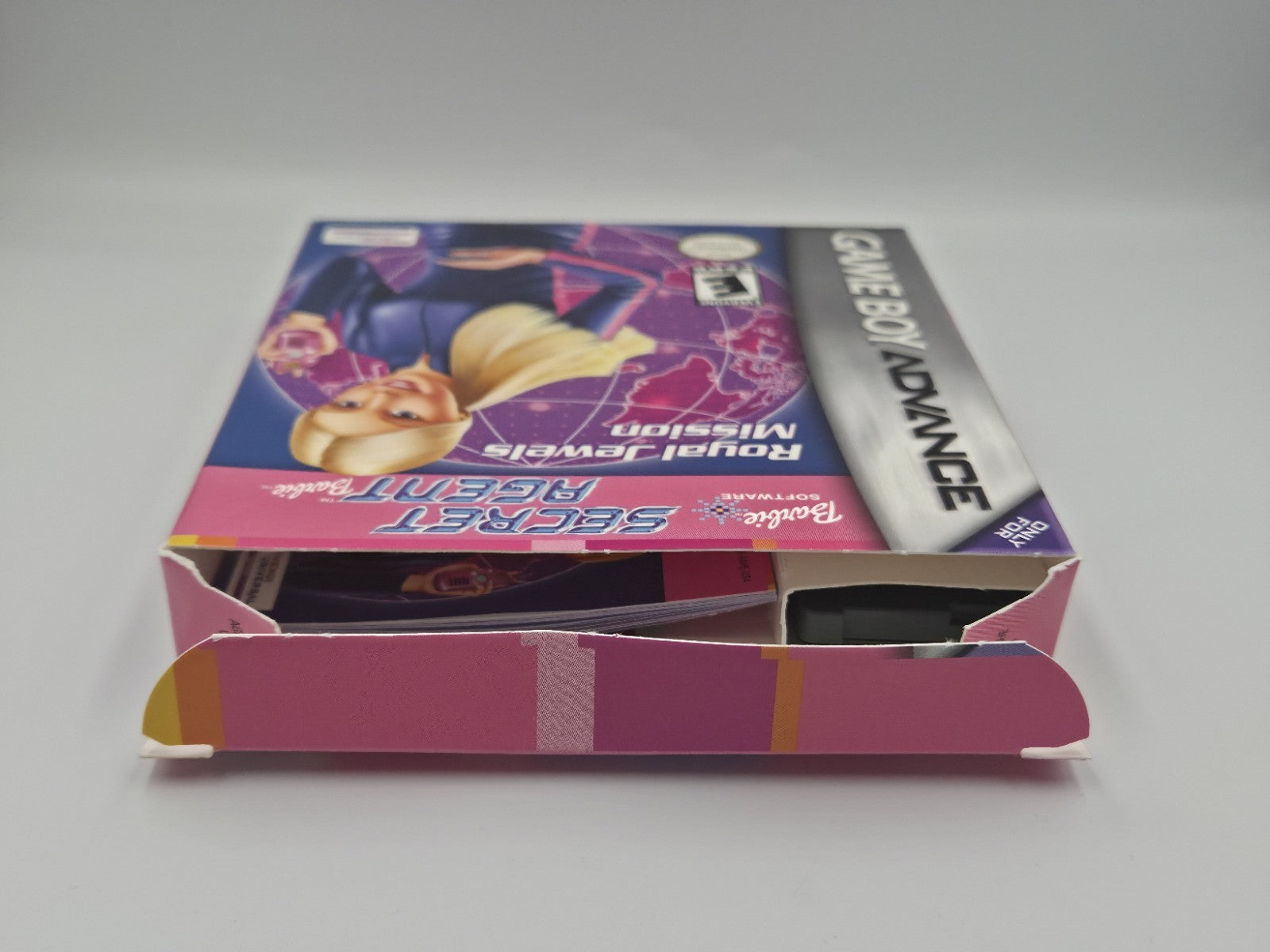 Game Boy Advance Barbie Secret Agent Royal Jewels Mission + OVP + Anleitung USA