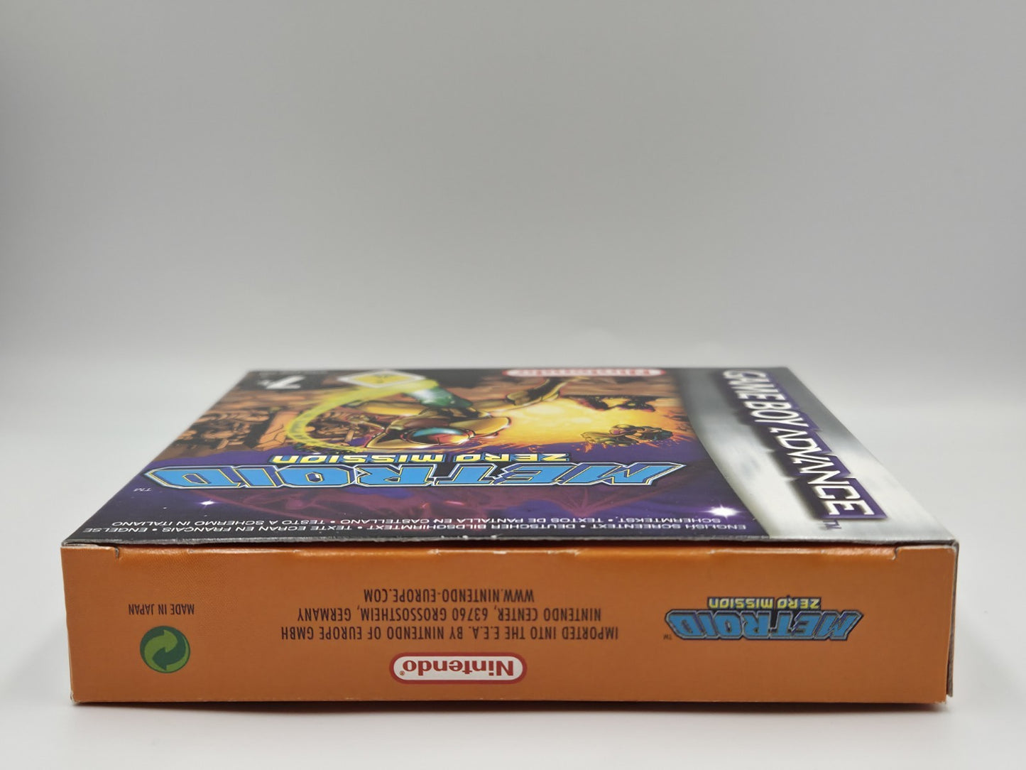 Nintendo Game Boy Advance Metroid Zero Mission mit OVP und Anleitung EUR
