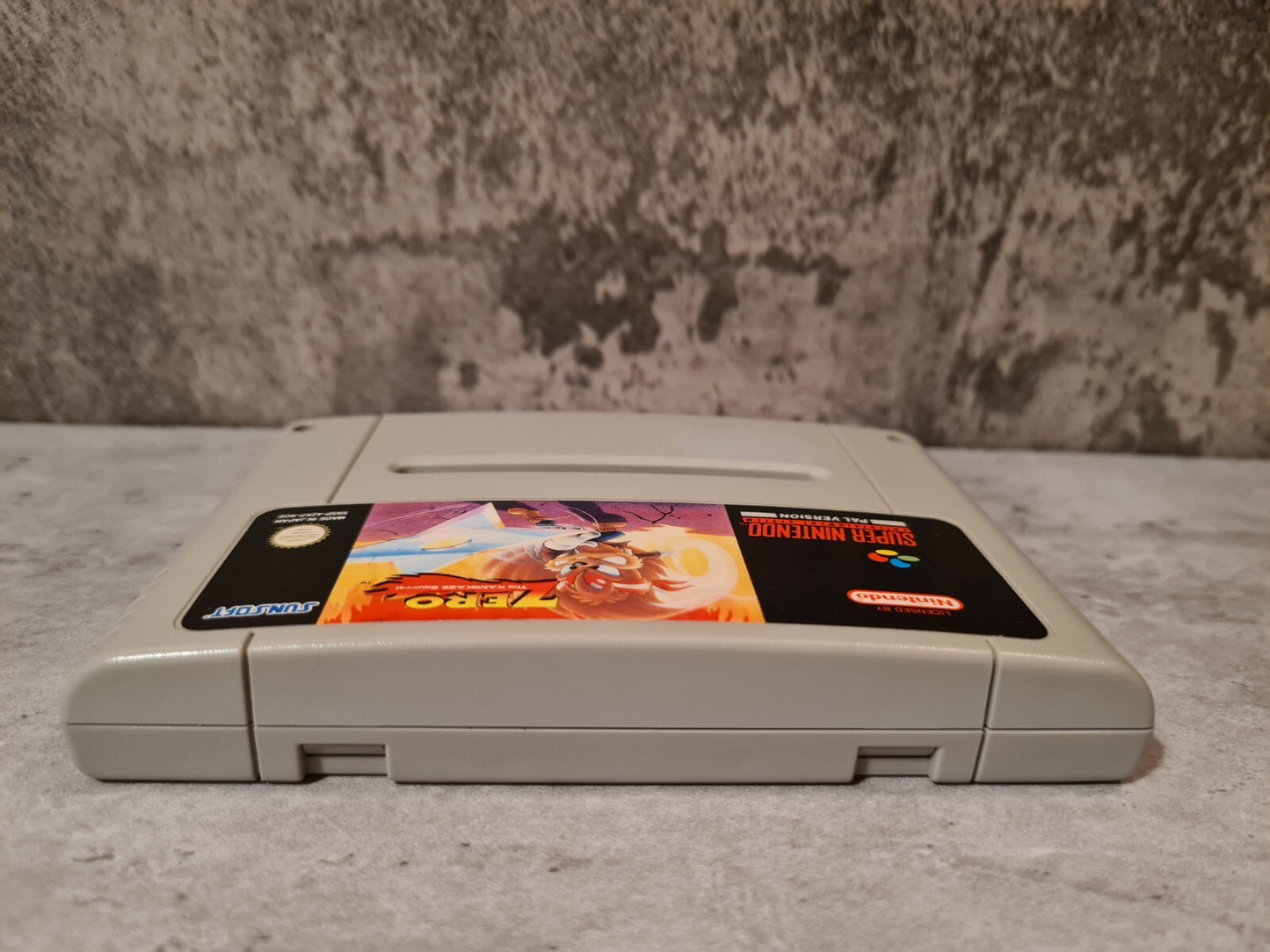 SNES Super Nintendo Zero The Kamikaze Squirrel Modul NOE