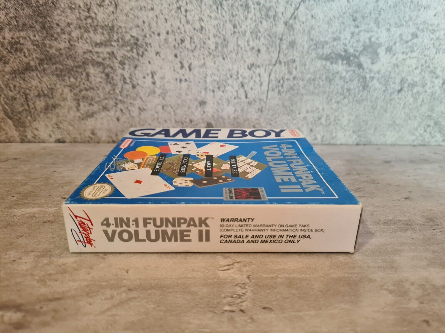 Nintendo Game Boy Classic 4-in-1 Fun Pak Volume II mit OVP und Anleitung USA - T-Retro-Games 