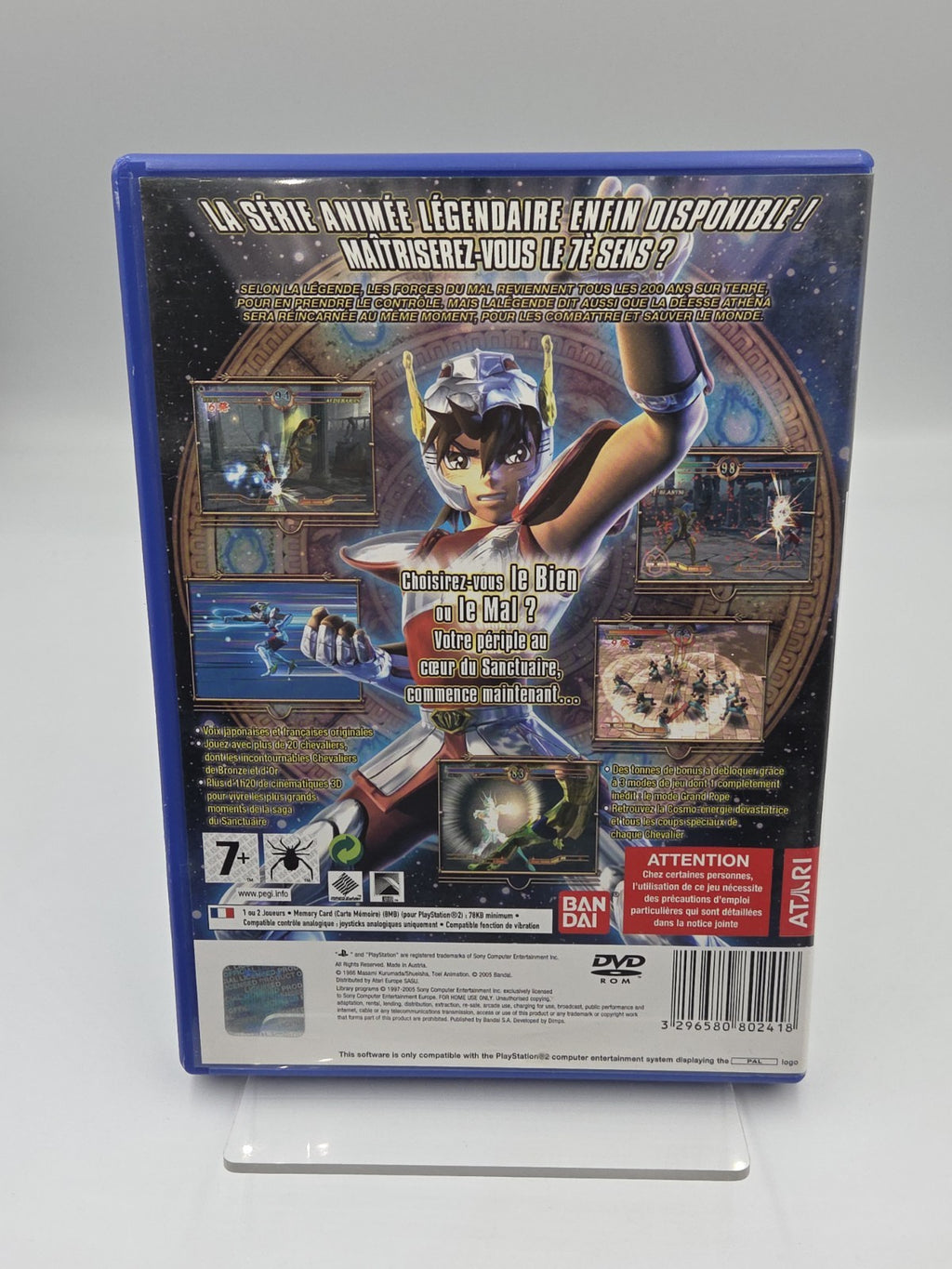 PS2 Playstation 2 Saint Seiya Le Sanctuaire mit OVP und Anleitung French