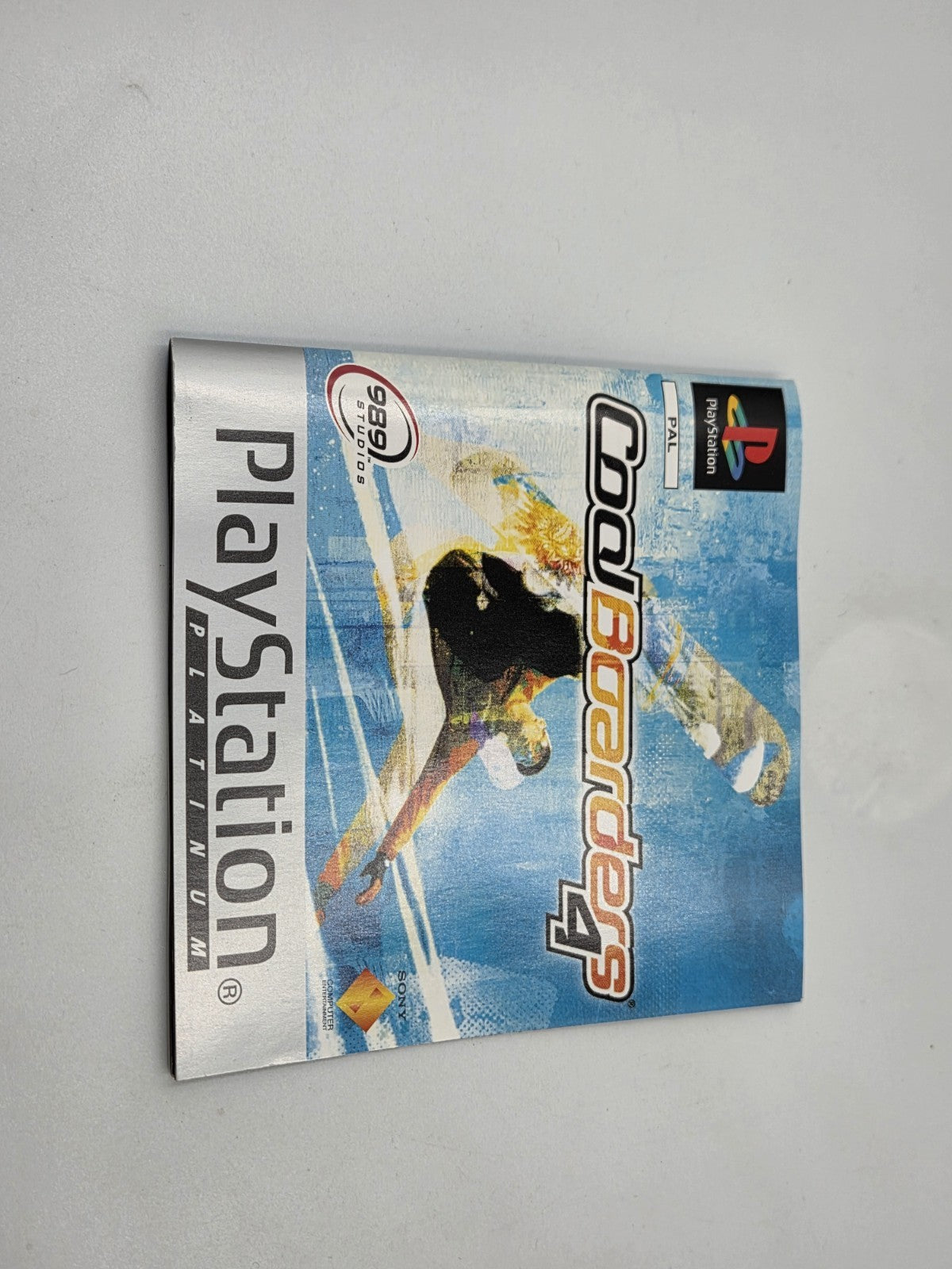 PS1 Playstation 1 Cool Boarders 4 mit OVP und Anleitung Deutsch