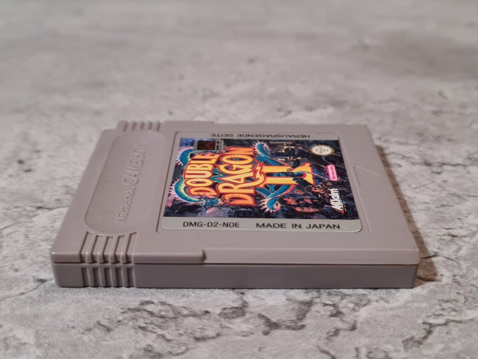 Nintendo Game Boy Classic Spiel Double Dragon II Modul NOE - T-Retro-Games 