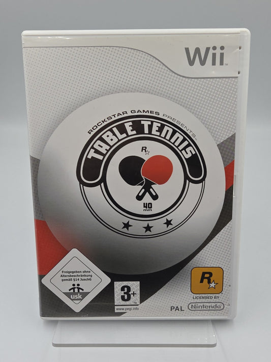 Nintendo Wii Spiel Table Tennis Tischtennis mit OVP und Anleitung NOE