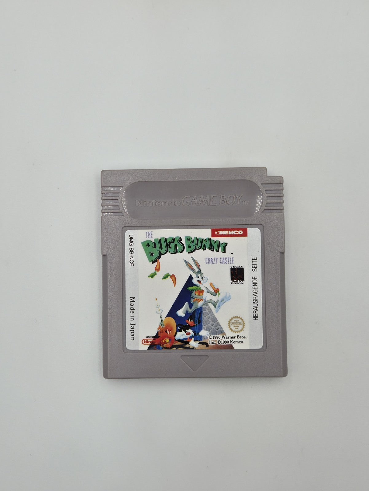 Nintendo Game Boy Classic Spiel The Bugs Bunny Crazy Castle Modul NOE