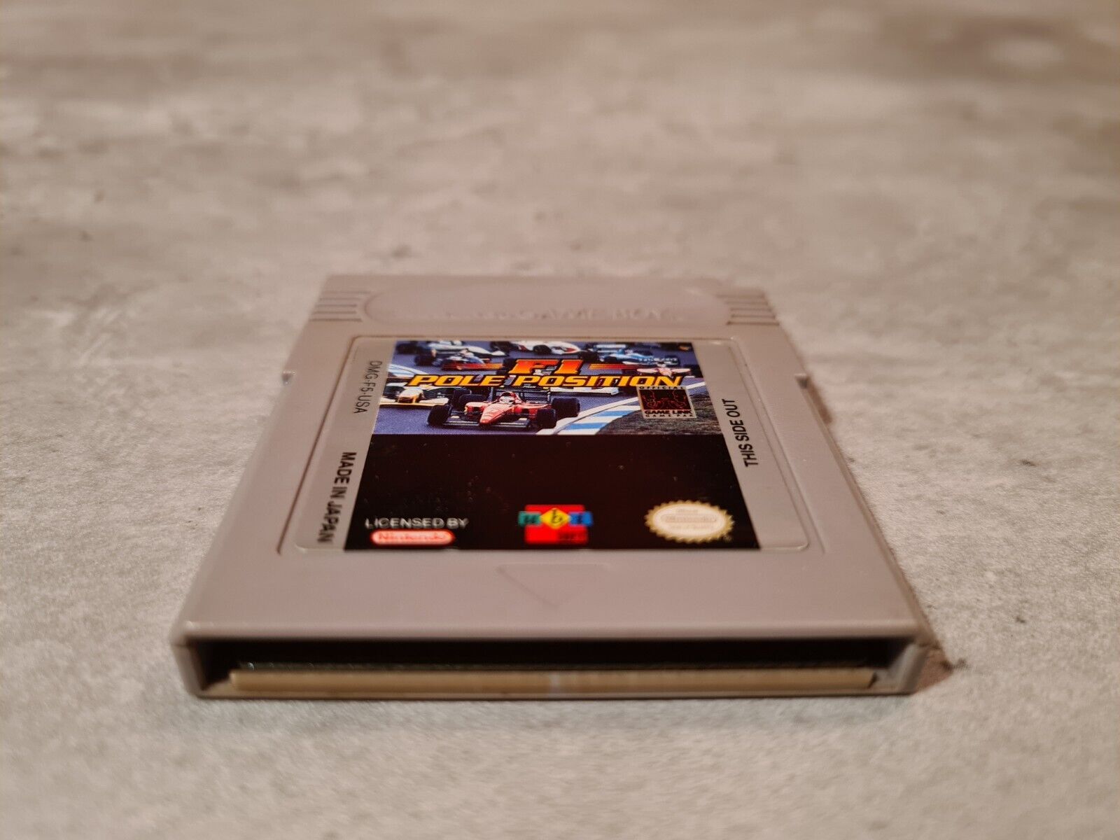 Nintendo Game Boy Classic Spiel F1 Pole Position Modul USA - T-Retro-Games 