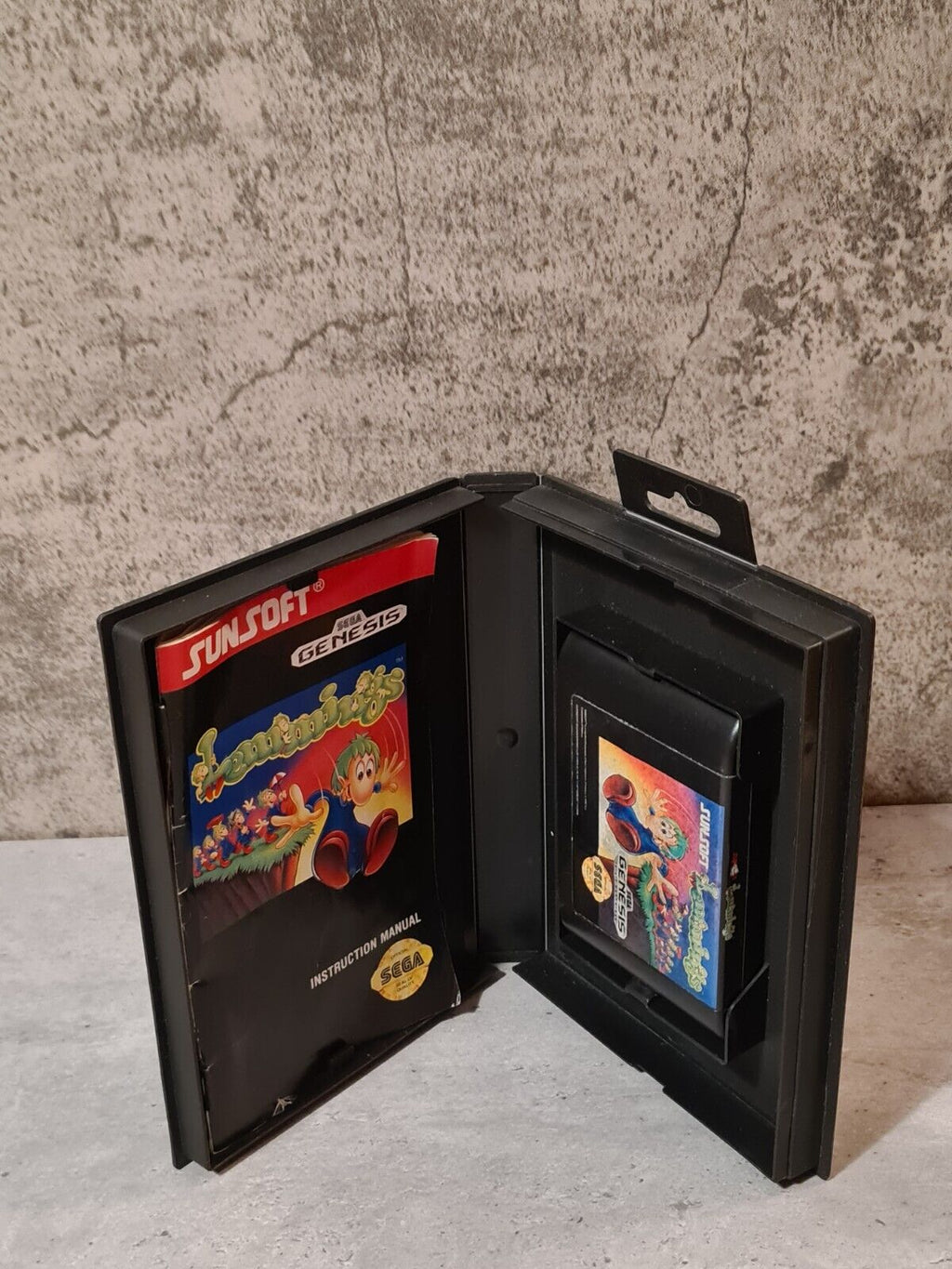 Sega Genesis Lemmings mit OVP und Anleitung USA - T-Retro-Games 