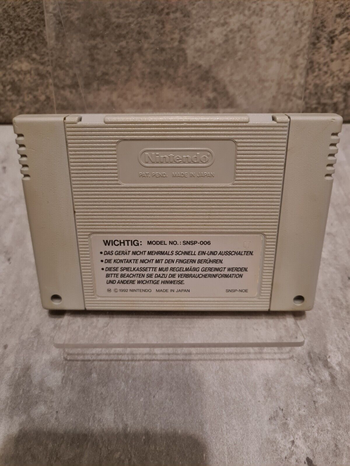 SNES Super Nintendo Turtles in Time Modul NOE - T-Retro-Games 