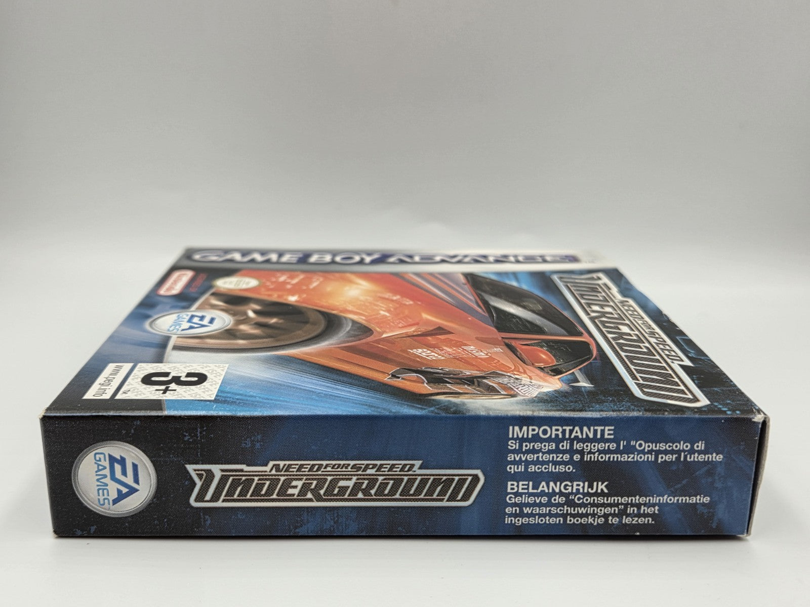 Nintendo Game Boy Advance Need For Speed Underground mit OVP und Anleitung EUR