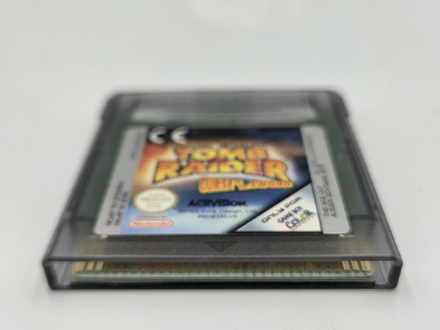 Nintendo Game Boy Color Lara Croft Tomb Raider Curse of the Sword EUR Modul