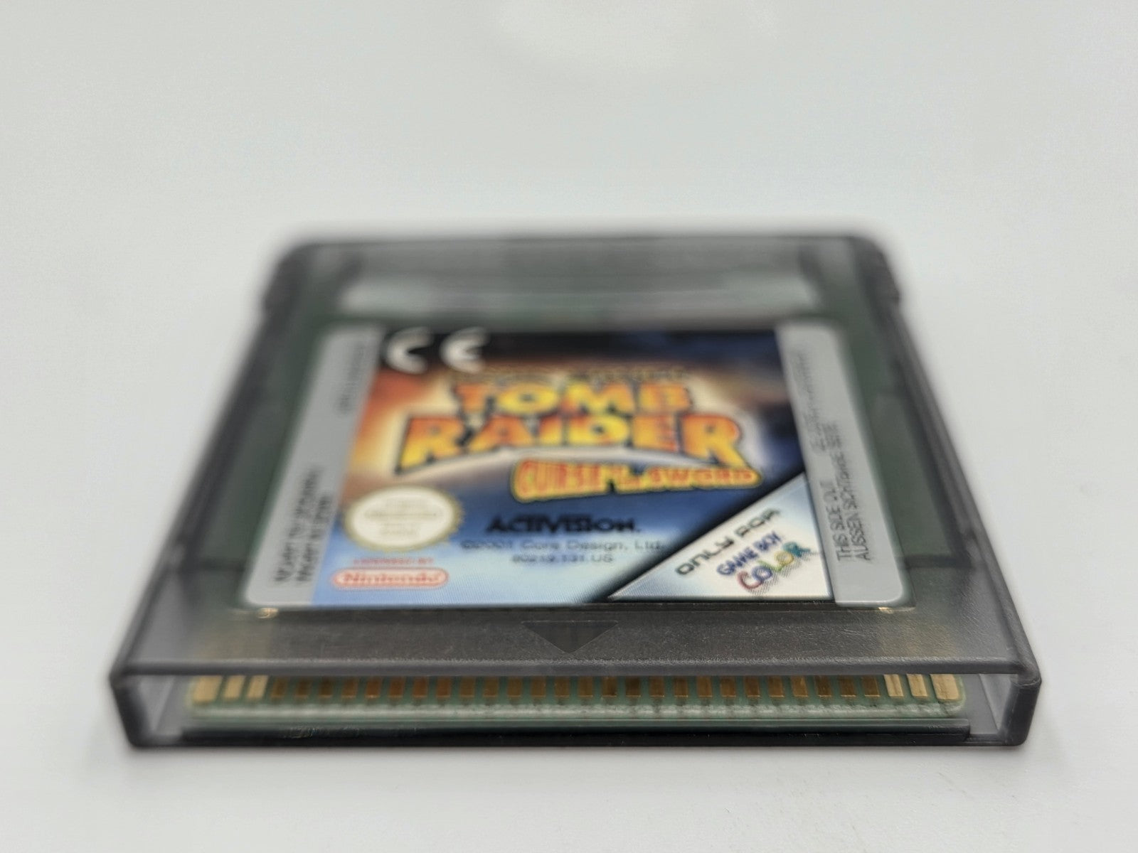 Nintendo Game Boy Color Lara Croft Tomb Raider Curse of the Sword EUR Modul