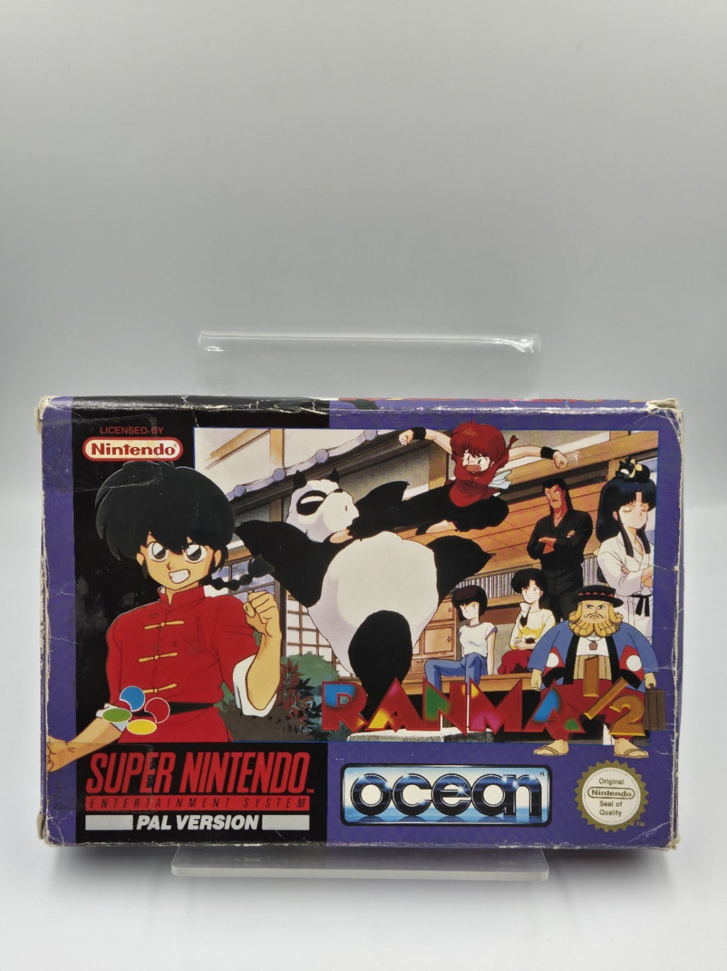 SNES Super Nintendo Spiel Ranma 1/2 mit OVP und Anleitung UKV