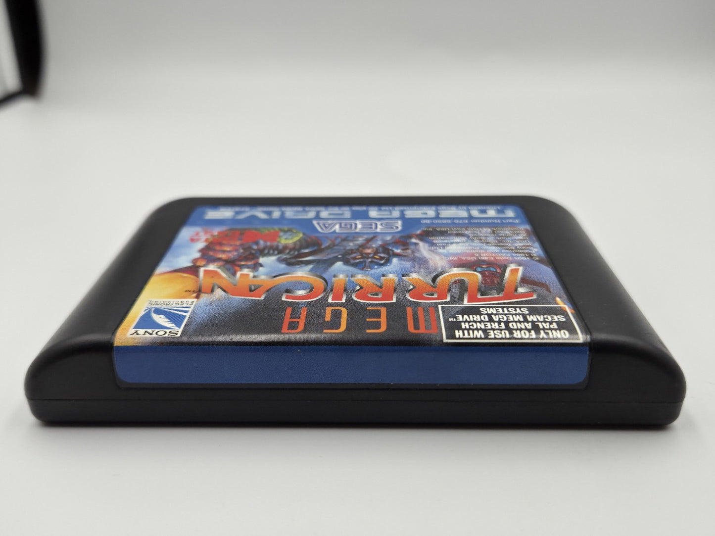 Sega Mega Drive Spiel Mega Turrican mit OVP und Anleitung Multi Language 
