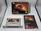 SNES Super Nintendo TopGear2 mit OVP und Anleitung UKV