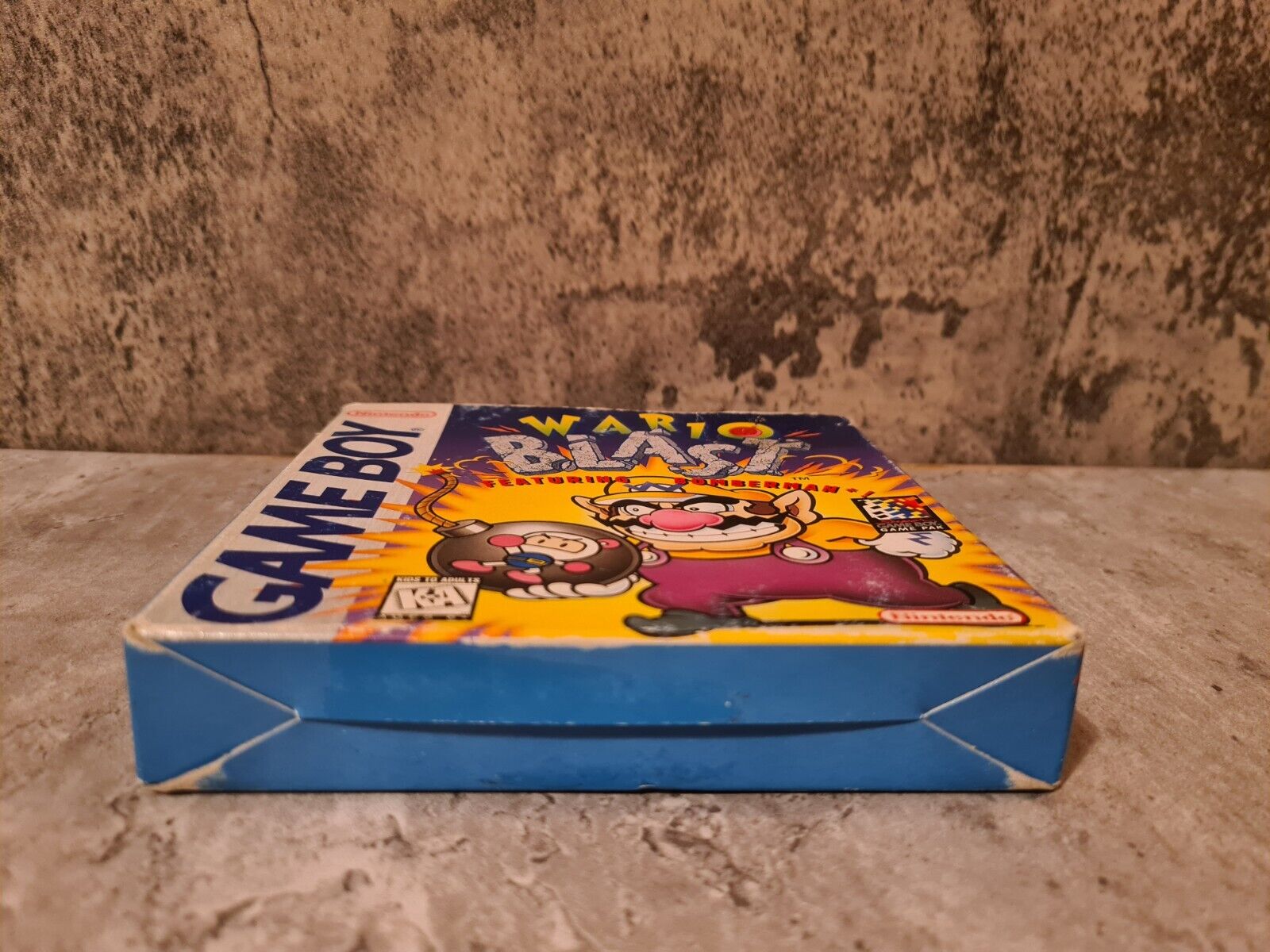 Nintendo Game Boy Classic Wario Blast mit OVP und Anleitung USA - T-Retro-Games 