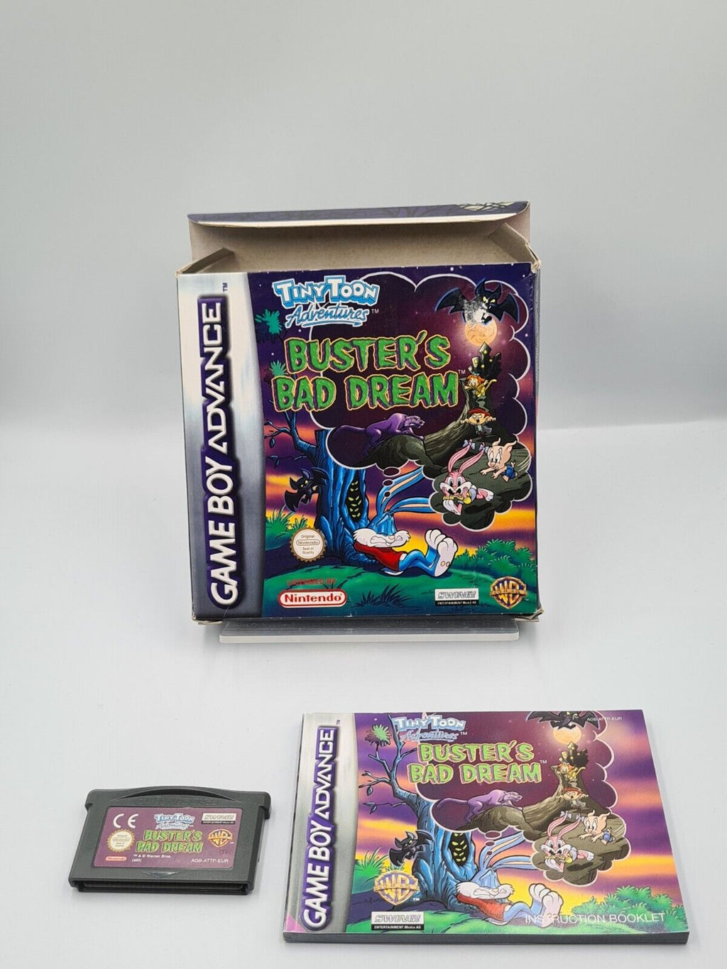 Game Boy Advance Tiny Toon Adventures Buster's Bad Dream + OVP und Anleitung EUR - T-Retro-Games 