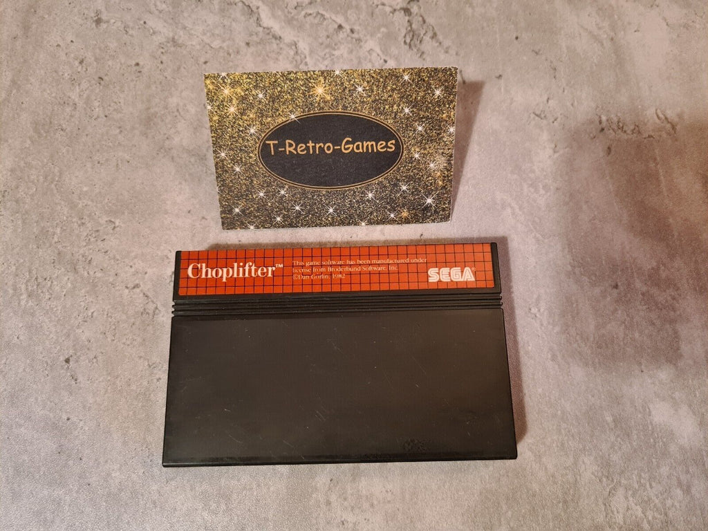 Sega Master System Spiel Choplifter Modul - T-Retro-Games 