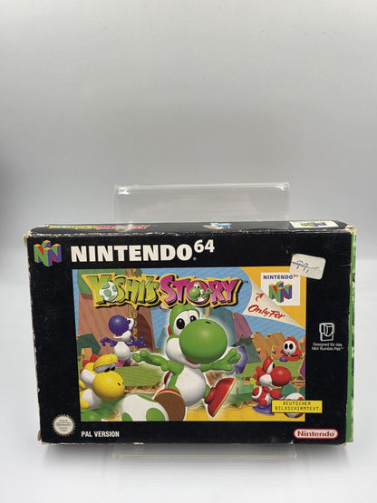 N64 Nintendo 64 Yoshi's Story mit OVP und Anleitung NOE