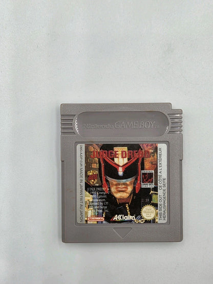 Nintendo Game Boy Classic Spiel Judge Dredd mit OVP und Anleitung EUR