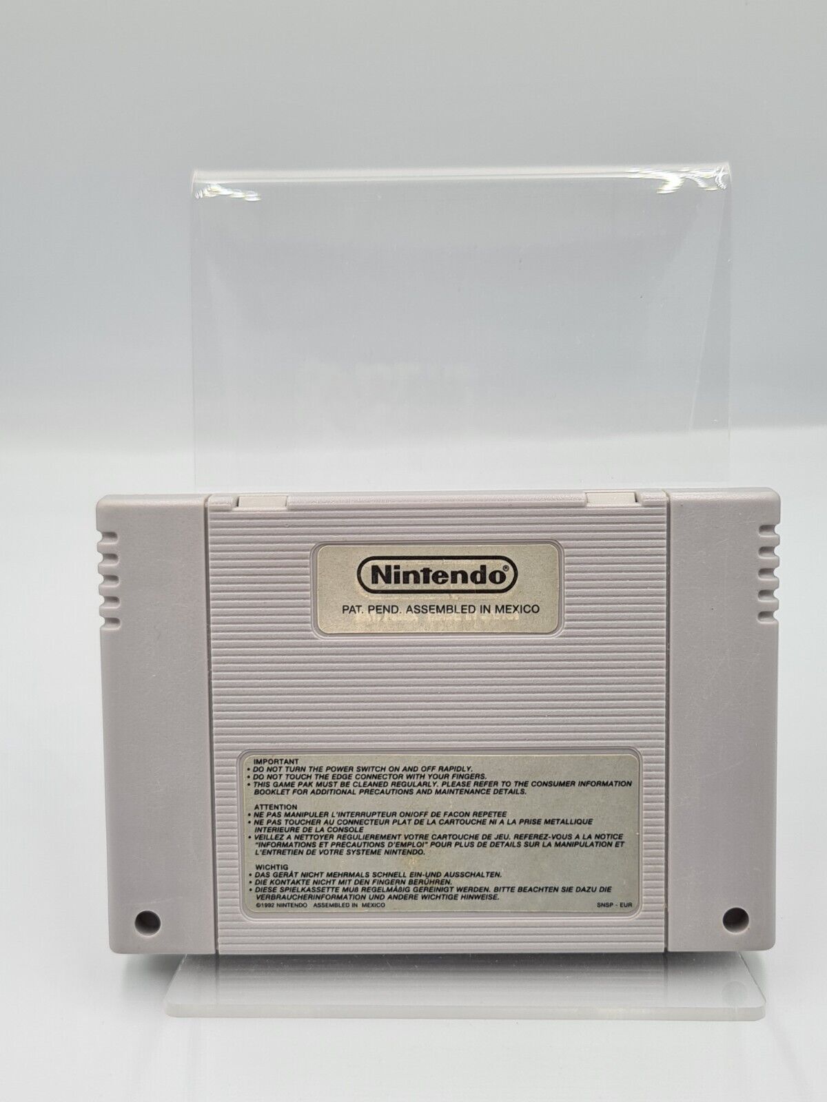 SNES Super Nintendo Ultimate Mortal Kombat Modul EUR - T-Retro-Games 