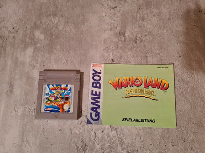 Nintendo Game Boy Wario Land Super Mario Land 3 mit OVP und Anleitung NOE - T-Retro-Games 