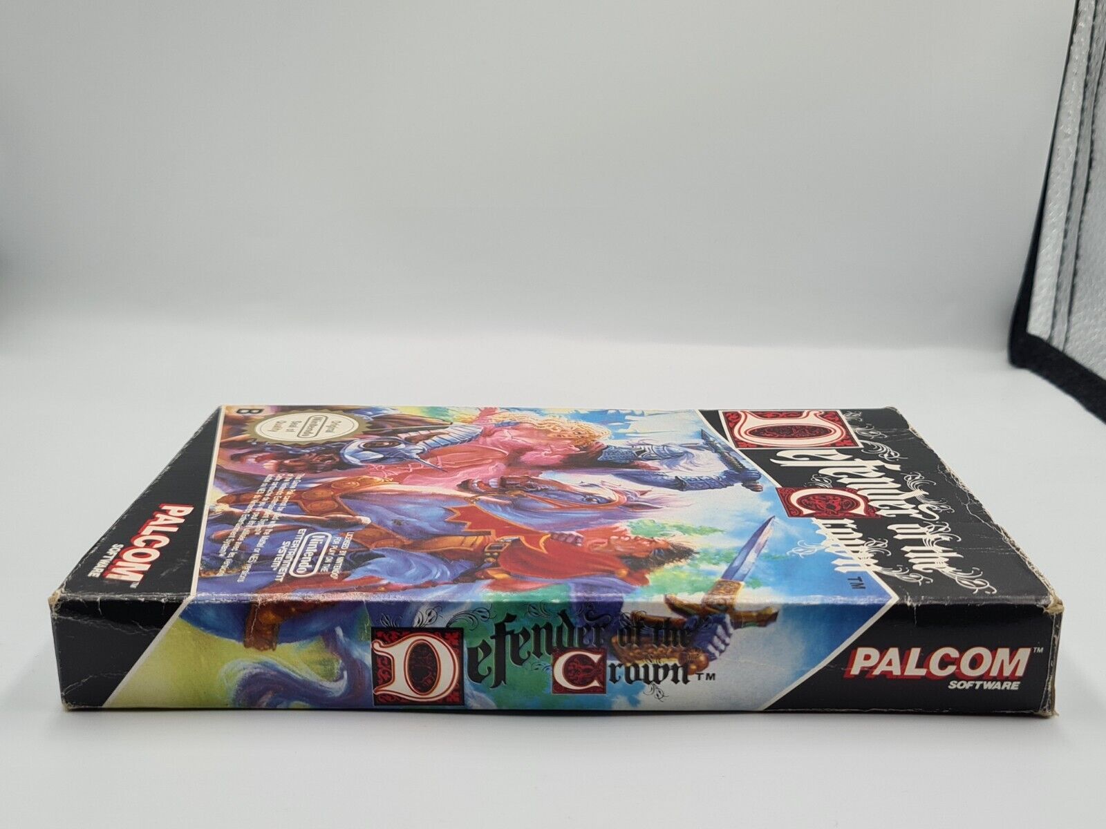 NES Defender of The Crown mit OVP und Anleitung FRA - T-Retro-Games 