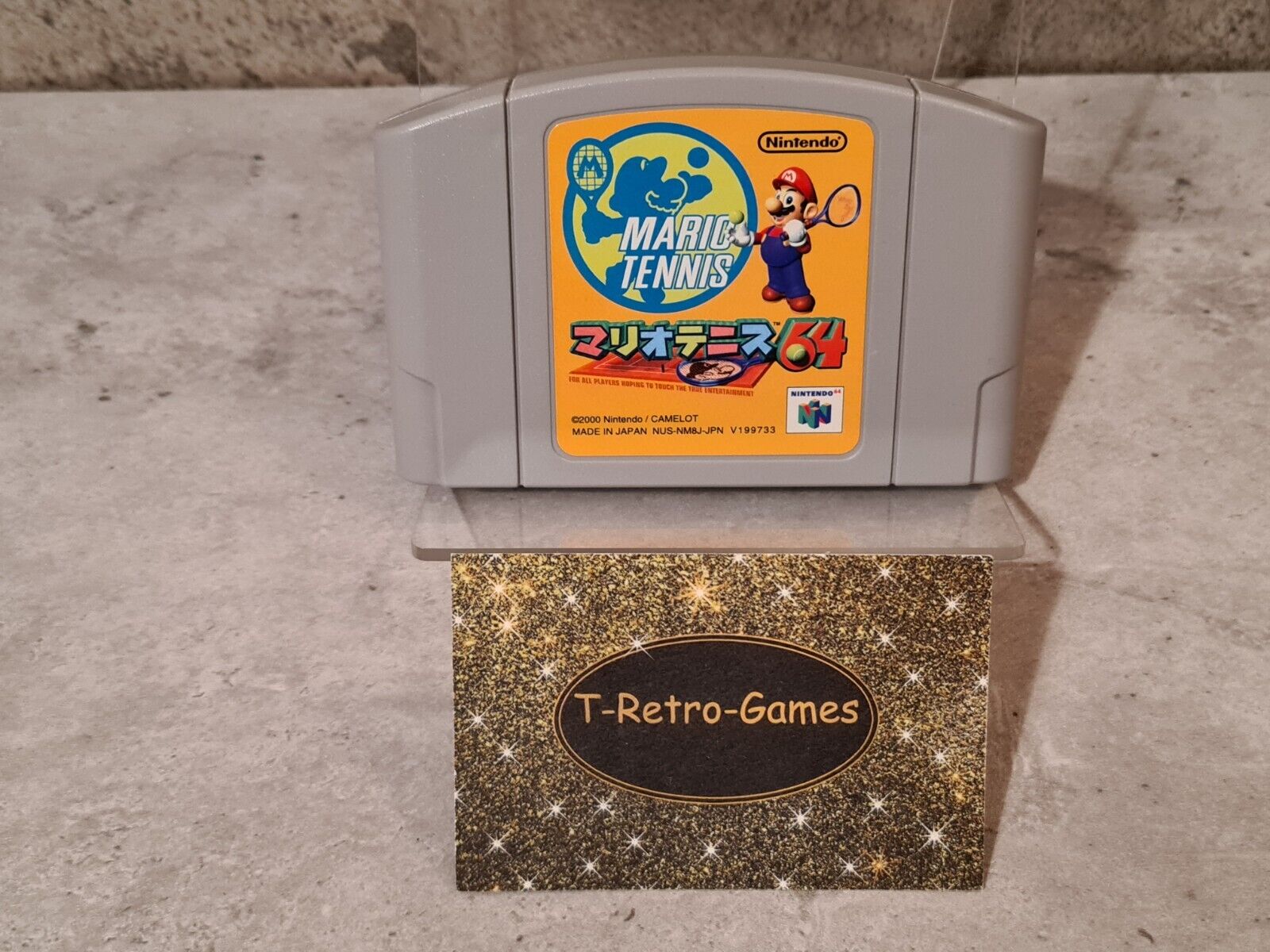 N64 Nintendo 64 NTSC-J Mario Tennis 64 Japan Modul - T-Retro-Games 
