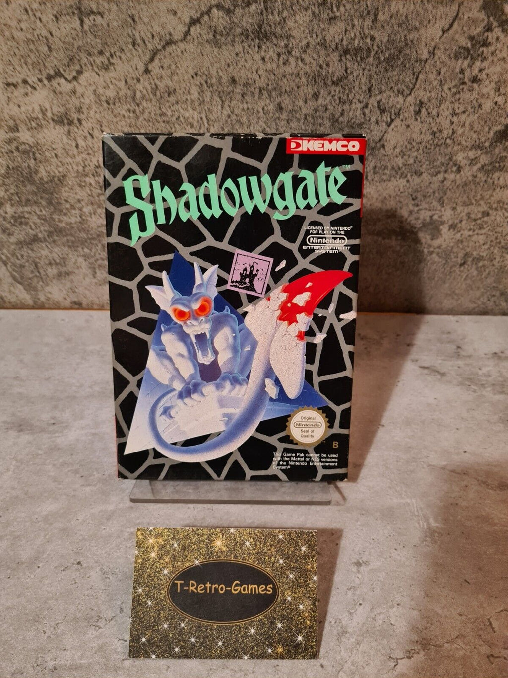 NES Shadowgate mit OVP und Anleitung NOE/FRG - T-Retro-Games 