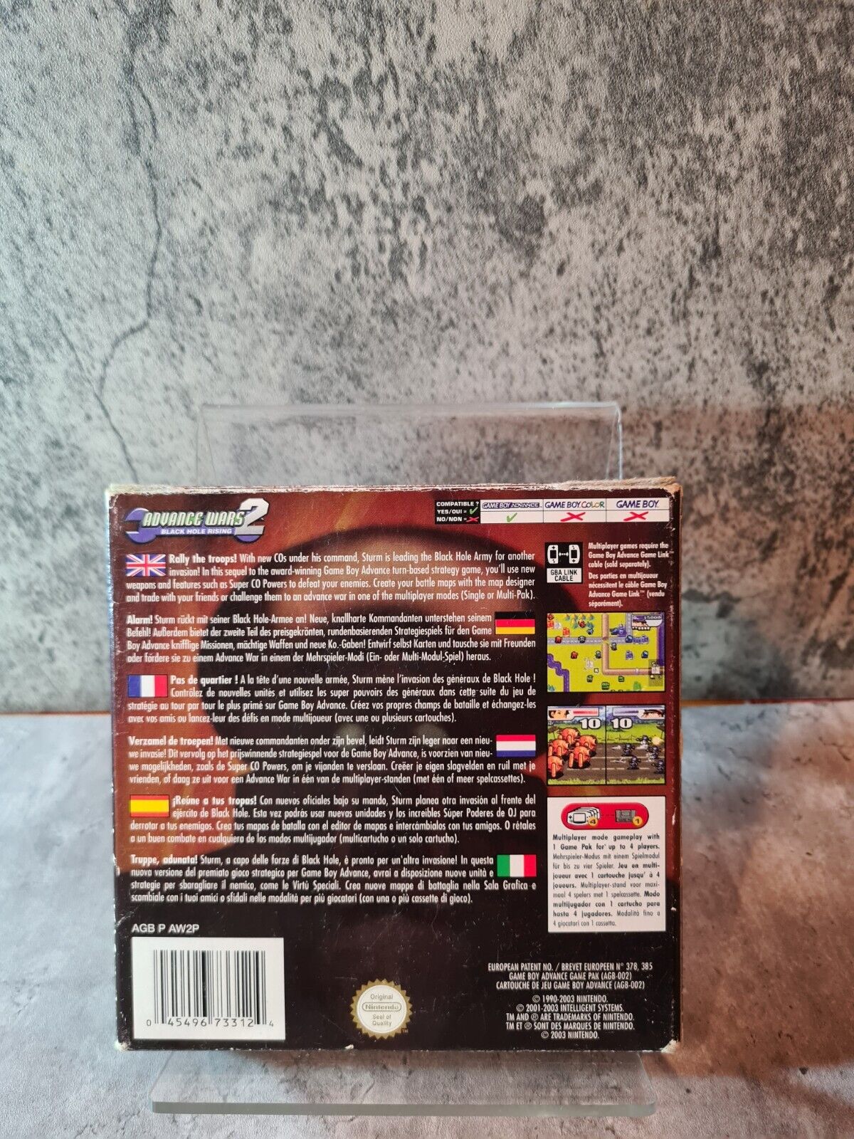 Gameboy Advance Advance Wars 2 Black Hole Rising mit OVP und Anleitung EUR - T-Retro-Games 