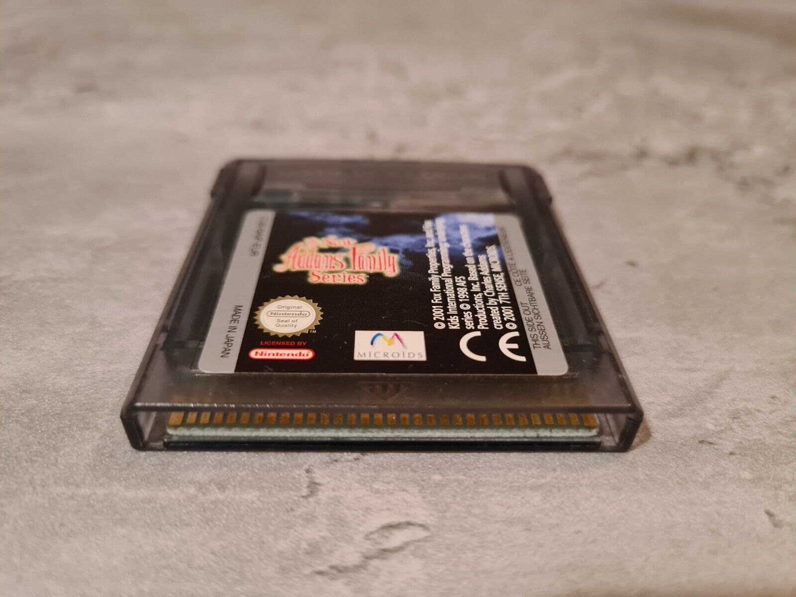 Nintendo Game Boy Color The New Addams Family Series EUR Modul - T-Retro-Games 
